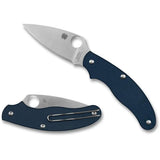 Spyderco UK Penknife Cobalt Blue G10 CPM SPY27 Slip Joint - Everyday Carry EDC Knife by Spyderco