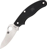 Spyderco UK Pen Knife Black FRN Slip Joint EDC Carry Three Inch Satin CTS BD1 Blade Boxed by Spyderco