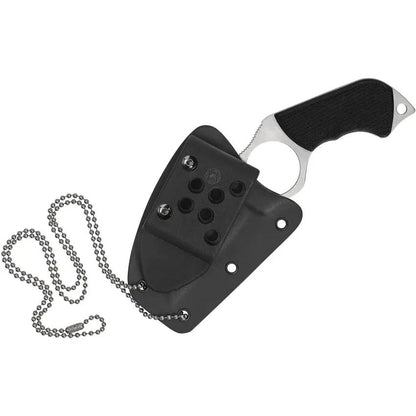 Spyderco Swick 5 Fixed Blade Serrated Knife - Rugged Outdoor EDC Survival Tool For Tough Fibrous Cutting by Spyderco