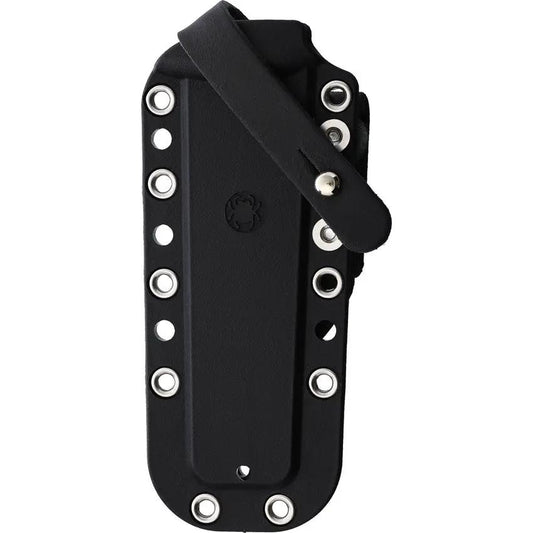 Spyderco Enuff 2 Fixed Blade Knife - 4 Inch Serrated VG10 Full Tang for Rugged Outdoor Enthusiasts by Spyderco