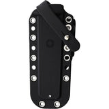 Spyderco Enuff 2 Fixed Blade Knife - 4 Inch Serrated VG10 Full Tang for Rugged Outdoor Enthusiasts by Spyderco