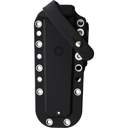 Spyderco Enuff 2 Fixed Blade Knife - 4 Inch Serrated VG10 Full Tang for Rugged Outdoor Enthusiasts by Spyderco