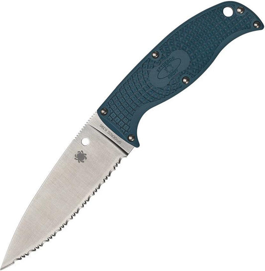 Spyderco Enuff 2 Fixed Blade Blue K390 FB31SBL2K390 by Spyderco