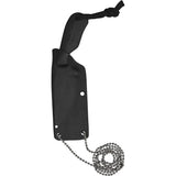 Spyderco Subway Bowie Fixed Blade Knife LC 200N 2.88In Blade FRN Handle EDC Belt Sheath - Corrosion-Resistant Blade by Spyderco