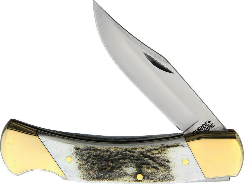 Schrade Stag Lockback SCH07 by Schrade