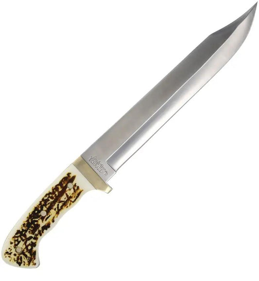 Schrade Next Generation Bowie Knife 1116426 - Satin Blade With Staglon Handle Full Tang For Outdoorsmen by Schrade