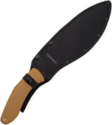 Schrade 17 Inch Sawback Machete Stainless Blade With TPR Handle For Rugged Outdoor Survival by Schrade