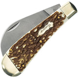 Schrade Hawkbill Pruner Next Gen 1135996 - Satin Hawkbill Blade With Staglon Handle For Clean Precise Cuts by Schrade