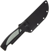 Schrade Trail Boss Fixed Blade Knife - Outdoor Survival Tool With Full Tang 9 Inch Overall Satin 3.75 Inch Blade by Schrade