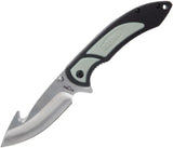 Schrade Trail Boss Guthook Linerlock Knife - Durable 8Cr13MoV 3.5 Inch Satin Blade For Hunters And Outdoorsmen by Schrade