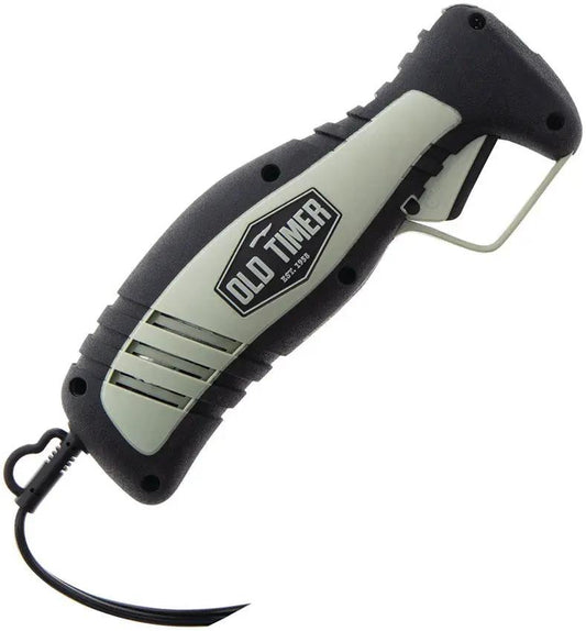 Schrade Electric Fillet Knife 110V - Serrated 8.25in Blade for Effortless Filleting with Ergonomic Handle by Schrade