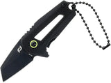Schrade Roadie Framelock Folding Knife - Compact 3In Closed AUS10A Blade With Black G10 Handle EDC Ready by Schrade