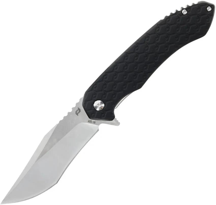 Schrade Scramble Linerlock Knife Premium Satin AUS 10A Blade - Extended Tang For EDC Enthusiasts by Schrade