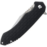 Schrade Scramble Linerlock Knife Premium Satin AUS 10A Blade - Extended Tang For EDC Enthusiasts by Schrade