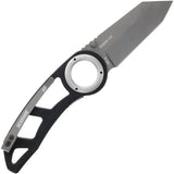 Schrade Torsion Linerlock Knife AUS8 TiNi Blade - EDC Ready With G10 Handle Finger Ring by Schrade