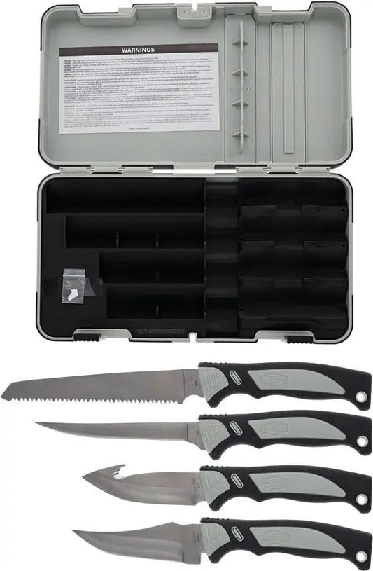 Schrade SwitchIt Hunting Kit Four Blade Field Dressing Tool Set For Hunters And Outdoor Enthusiasts by Schrade
