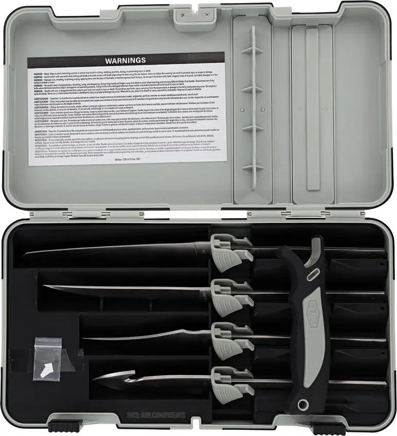 Schrade SwitchIt Hunting Kit Four Blade Field Dressing Tool Set For Hunters And Outdoor Enthusiasts by Schrade