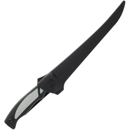 Schrade Trail Boss Fillet Knife - 7.5 Inch Satin Blade for Effortless Outdoor Filleting by Schrade