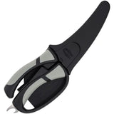 Schrade Trail Boss Game Shears - 10.25 Inch Overall Length With 5 Inch Satin Blades Bottle Opener And Safety Lock by Schrade