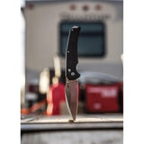 Schrade Auto Radok Pivot Lock Knife - S35VN Wharncliffe Blade, Carbon Fiber Handle, EDC Ready by Schrade