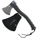 Schrade Bedrock Axe 12 Inch TiNi Coated 3Cr13 Head - Durable Camp Axe With Rubber Handle And Belt Sheath by Schrade