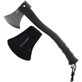 Schrade Bedrock Magnum Axe 1182501 - TiNi Coated 3Cr13 Head With Ferro Rod For Camping And Survival by Schrade