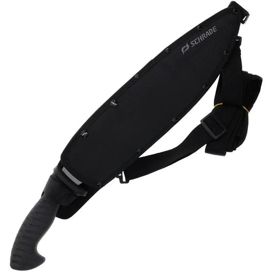 Schrade Decimate Bolo Machete 14 Inch - Full Tang Black Oxide Blade For Rugged Outdoor Use by Schrade