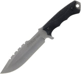 Schrade Extreme Survival Fixed Blade Knife 11.5in TiNi AUS10A G10 Sawback - Built For Bushcraft And Survival