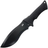 Schrade Little Ricky Fixed Blade Knife 8-Inch Black Oxide 65Mn Steel Full Tang - Rugged Outdoor Performance by Schrade
