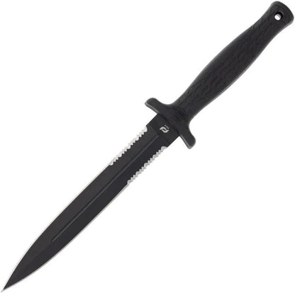 Schrade Needle Magnum Fixed Blade Knife - 6 Inch Partially Serrated AUS 8 Blade For Outdoor Survival by Schrade