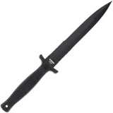 Schrade Needle Magnum Fixed Blade Knife - 6 Inch Partially Serrated AUS 8 Blade For Outdoor Survival by Schrade