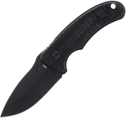Schrade Wolverine Mini Knife - Rugged EDC Fixed Blade With 2.75 Inch Drop Point And G10 Handle