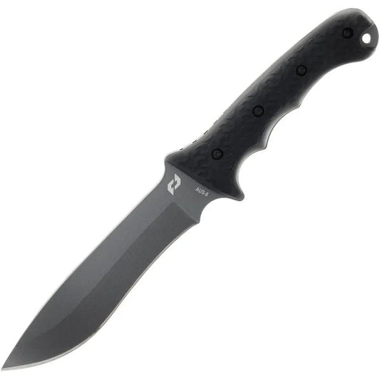 Schrade Reckon Fixed Blade Knife - 12.25 Inch Overall Length With 6.5 Inch AUS-8 Blade And Ferro Rod Sheath by Schrade