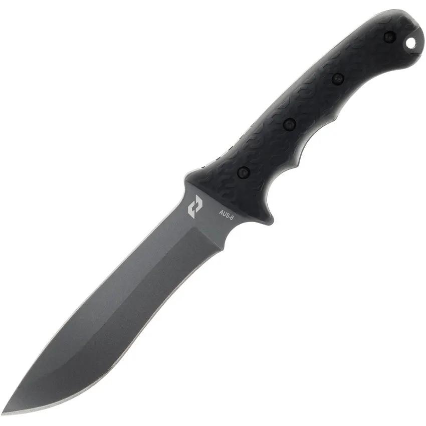Schrade Reckon Fixed Blade Knife - 12.25 Inch Overall Length With 6.5 Inch AUS-8 Blade And Ferro Rod Sheath by Schrade
