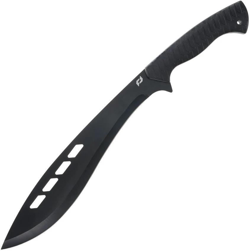 Schrade Decimate Kukri Knife - 13 Inch Black Oxide 3Cr13 Blade Full Tang For Rugged Outdoor Survival