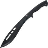 Schrade Decimate Kukri Knife - 13 Inch Black Oxide 3Cr13 Blade Full Tang For Rugged Outdoor Survival