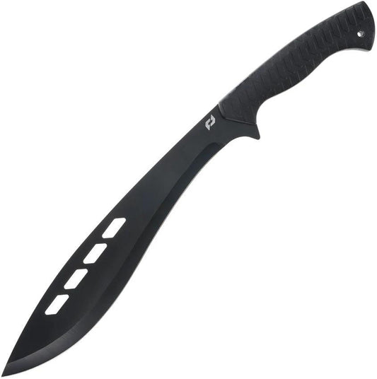 Schrade Decimate Kukri Knife - 13 Inch Black Oxide 3Cr13 Blade Full Tang For Rugged Outdoor Survival