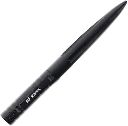 Schrade Reckon Tactical Pen - Aluminum Construction With G2 Parker Refills For Everyday Carry