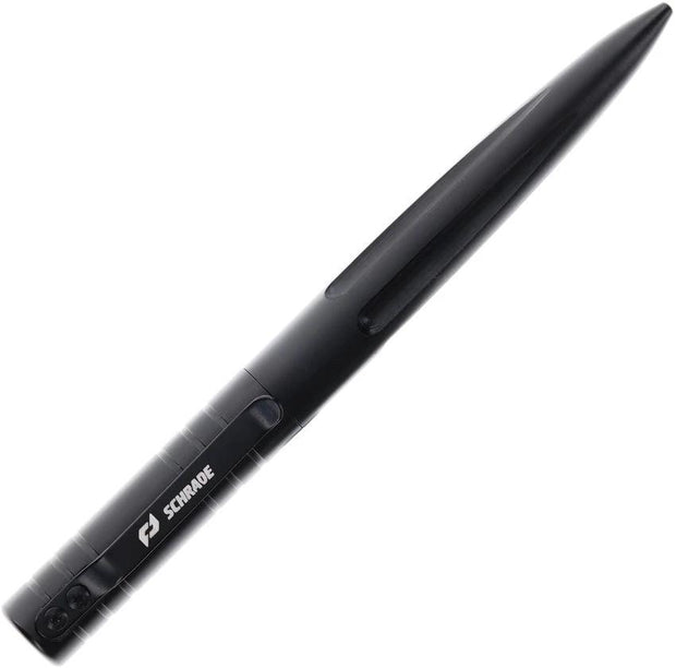 Schrade Reckon Tactical Pen - Aluminum Construction With G2 Parker Refills For Everyday Carry