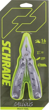 Schrade Callous Multi Tool 1182531 Stainless Steel Pliers - 14 Tools For EDC Ready, Compact 6.5-Inch by Schrade