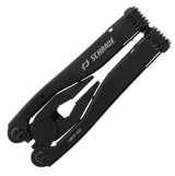 Schrade Tough Tool Multi Tool Black 7 Inch - Pliers Wire Cutter Scissors Saw Blade For Camping And DIY by Schrade