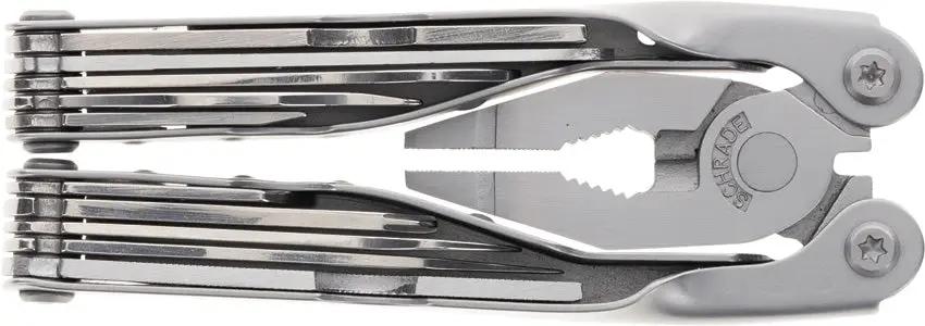 Schrade Tough Tool Multi Tool 18 Function 7 Inch Stainless Handles All In One Versatile Outdoor Tool by Schrade