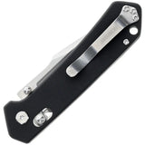 Schrade Divergent Pivot Lock Knife - 3.13 Inch Satin AUS-8 Blade With Black G10 Handle For EDC by Schrade