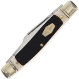 Schrade Premium Old Timer Stockman Knife - Three Blade Stainless With Sawcut Bone Handle For Outdoorsmen by Schrade