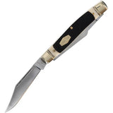 Schrade Premium Old Timer Stockman Knife - Three Blade Stainless With Sawcut Bone Handle For Outdoorsmen by Schrade