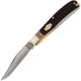 Schrade Old Timer Buzz Saw Trapper Knife - Dual Blade Design With Dedicated Saw Blade For Quick Outdoor Cuts by Schrade