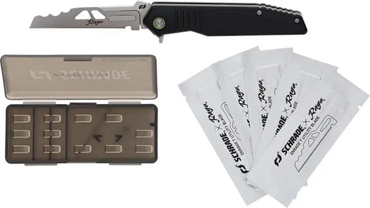 Schrade Nitro Enrage 7 Framelock Assisted Opening Knife - Rage Blade Tech for EDC Enthusiasts by Schrade