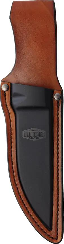 Schrade Frontier Fixed Blade Knife - Full Tang 9.75in Gray Coated Stainless Blade With Luxewood Handle For Outdoorsmen by Schrade