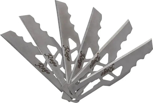 Schrade Enrage 6 Utility Blades 2.1 Inch Replacement Six Pack For Enrage 6 Knife Durable DIY Outdoor Use by Schrade