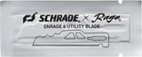 Schrade Enrage 6 Utility Blades 2.1 Inch Replacement Six Pack For Enrage 6 Knife Durable DIY Outdoor Use by Schrade
